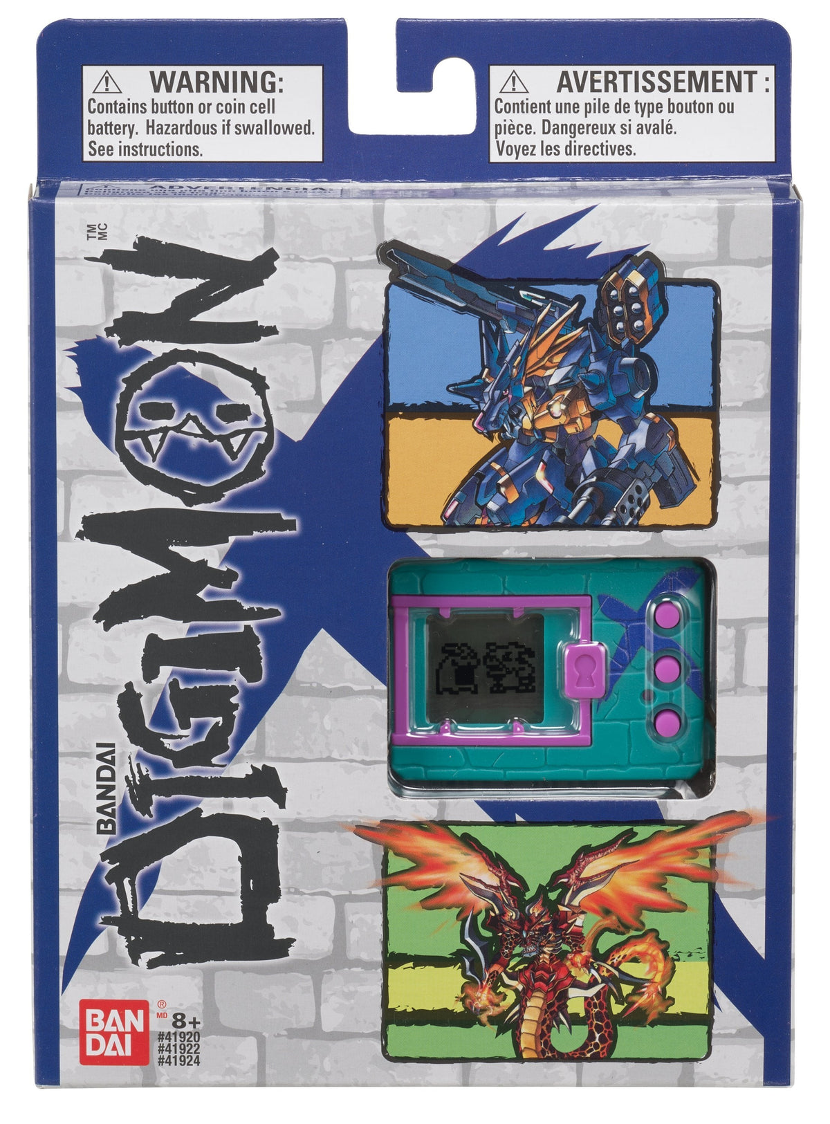 Digimon Digital Monster X ver. 1 (Digivice Asia)-Green &amp; Blue-Bandai-Ace Cards &amp; Collectibles