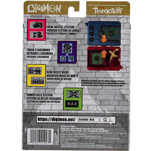 Digimon Digital Monster X ver. 2 (Digivice Asia)-Red &amp; Gold-Bandai-Ace Cards &amp; Collectibles