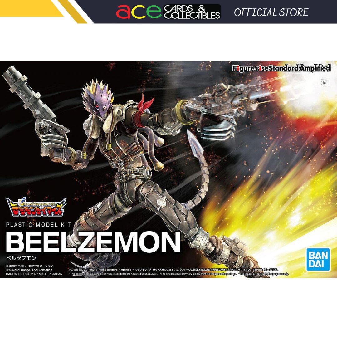 Digimon Figure-rise Standard Amplified Beelzemon-Bandai-Ace Cards & Collectibles