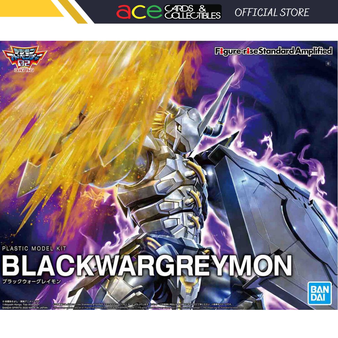 Digimon Figure-rise Standard Black Wargreymon (Amplified)-Bandai-Ace Cards & Collectibles