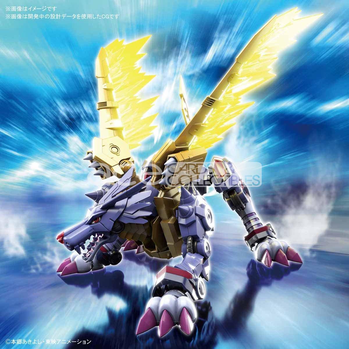 Digimon Figure-rise Standard Metal Garurumon (Amplified)-Bandai-Ace Cards &amp; Collectibles