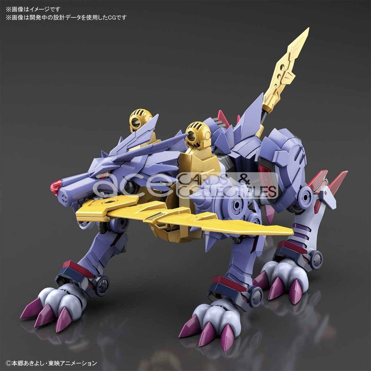 Digimon Figure-rise Standard Metal Garurumon (Amplified)-Bandai-Ace Cards &amp; Collectibles