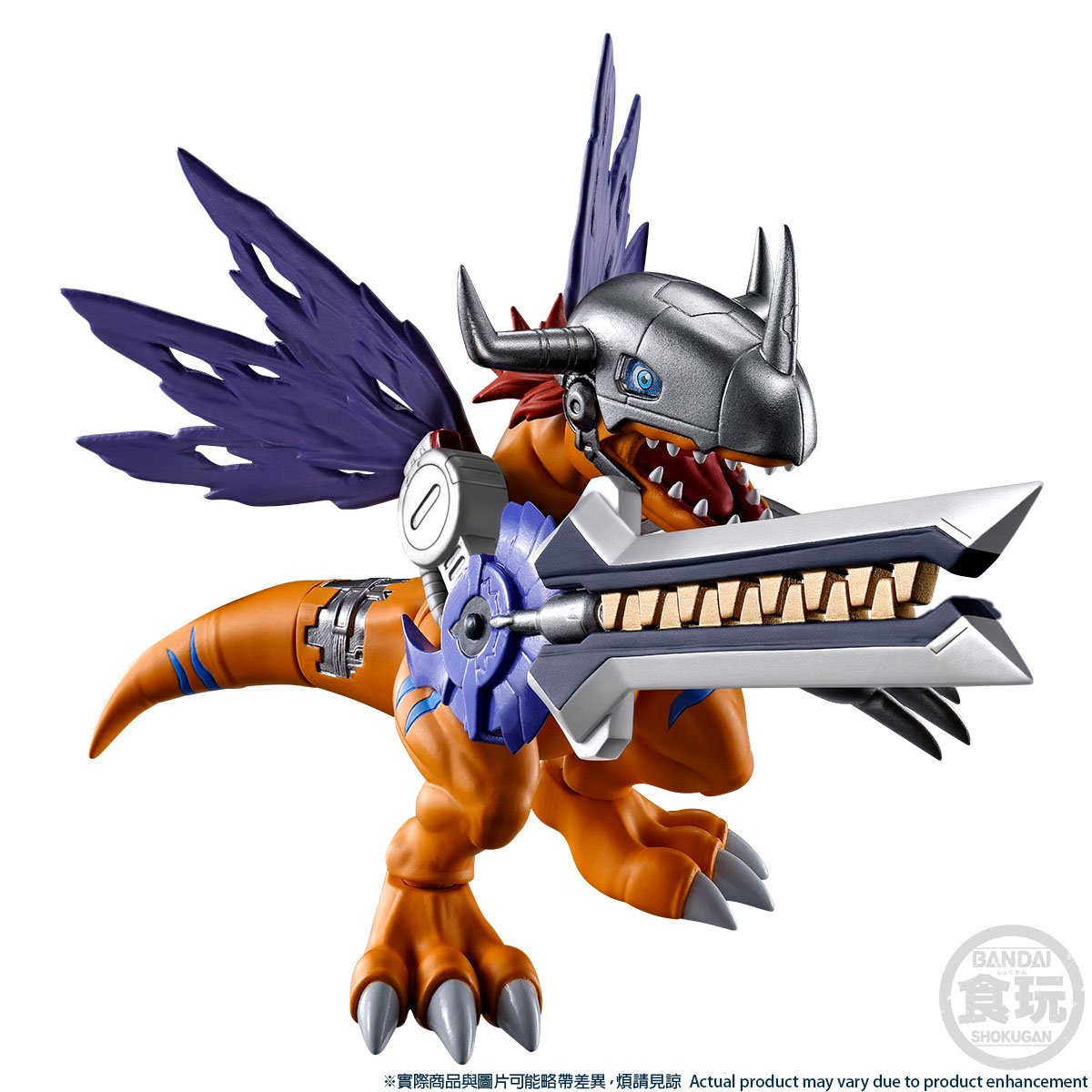 Digimon MetalGreymon &amp; WereGarurumon Shodo (P-Bandai Limited)-Bandai-Ace Cards &amp; Collectibles