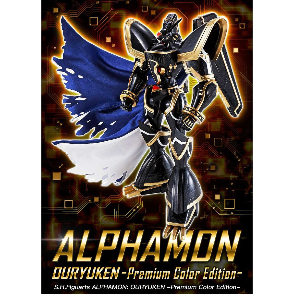 Digimon S.H.Figuarts "Alphamon Ouryuken" -Premium Colour Edition-Bandai-Ace Cards & Collectibles