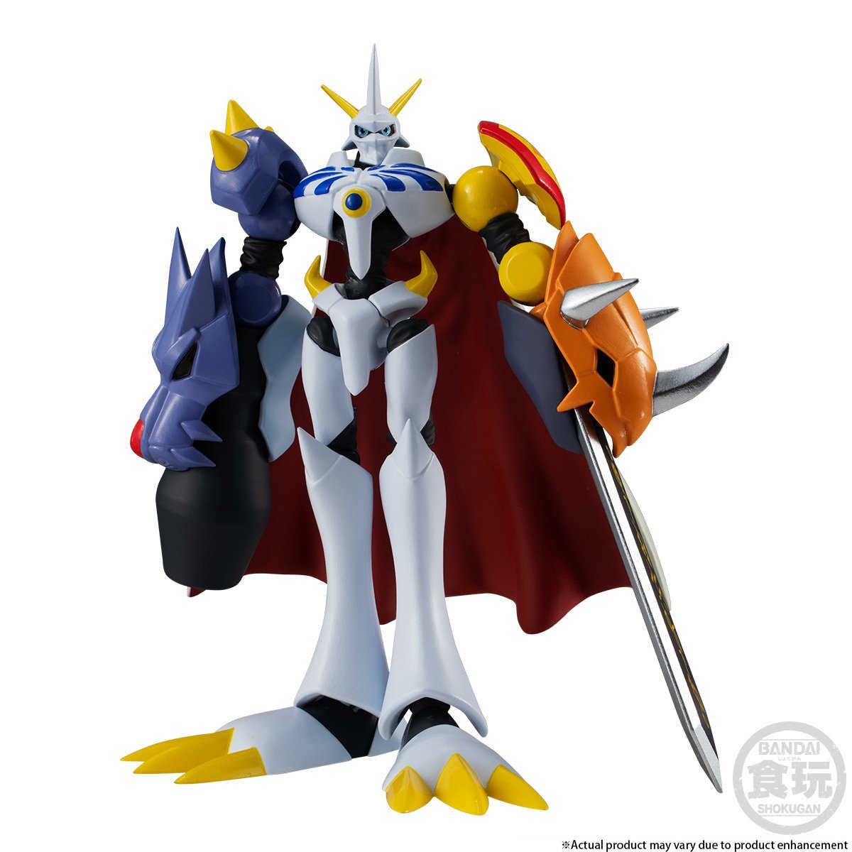 Digimon Shodo Ver. 3-Complete of 3 types (Omegamon, Lilymon & Zudomon)-Bandai-Ace Cards & Collectibles