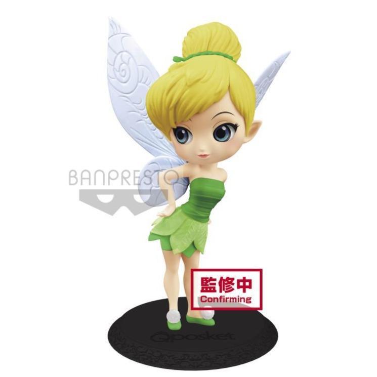 Disney Character Q Posket "Tinker Bell" -Leaf Dress- (Ver. A)-Bandai-Ace Cards & Collectibles