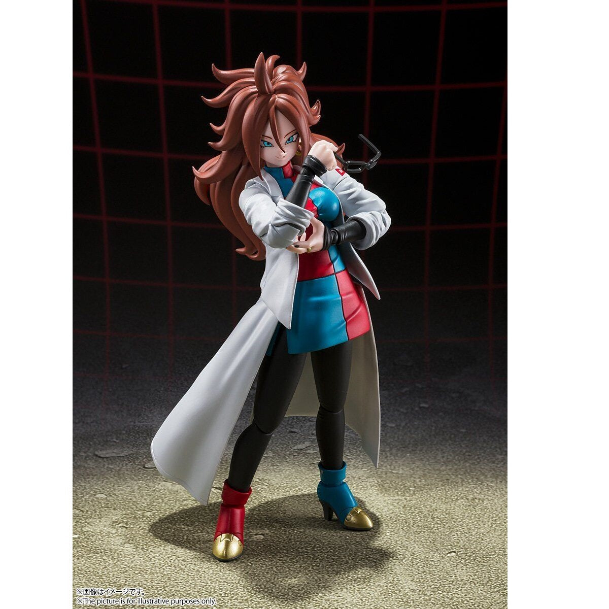 Dragon Ball Fighter Z S.H.Figuarts "Android 21 (Lab Coat)"-Bandai-Ace Cards & Collectibles