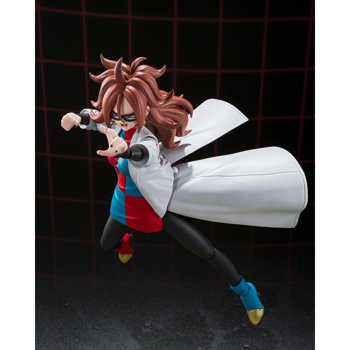 Dragon Ball Fighter Z S.H.Figuarts &quot;Android 21 (Lab Coat)&quot;-Bandai-Ace Cards &amp; Collectibles