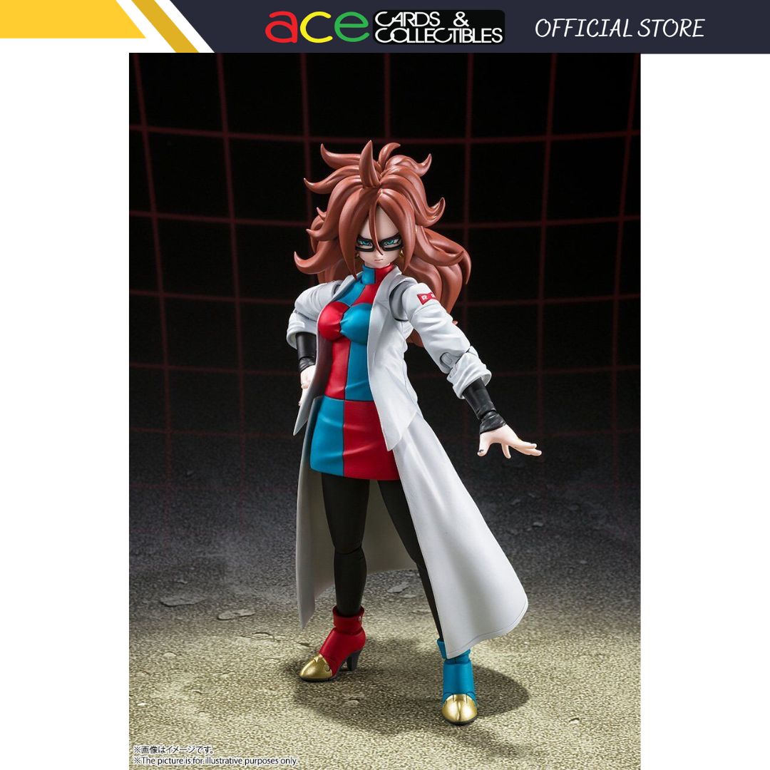Dragon Ball Fighter Z S.H.Figuarts "Android 21 (Lab Coat)"-Bandai-Ace Cards & Collectibles