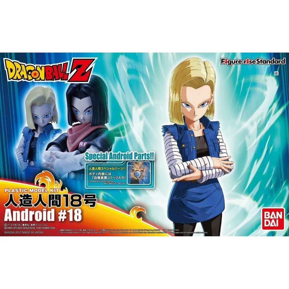 Dragon Ball Figure-rise Standard Android No.18-Bandai-Ace Cards &amp; Collectibles