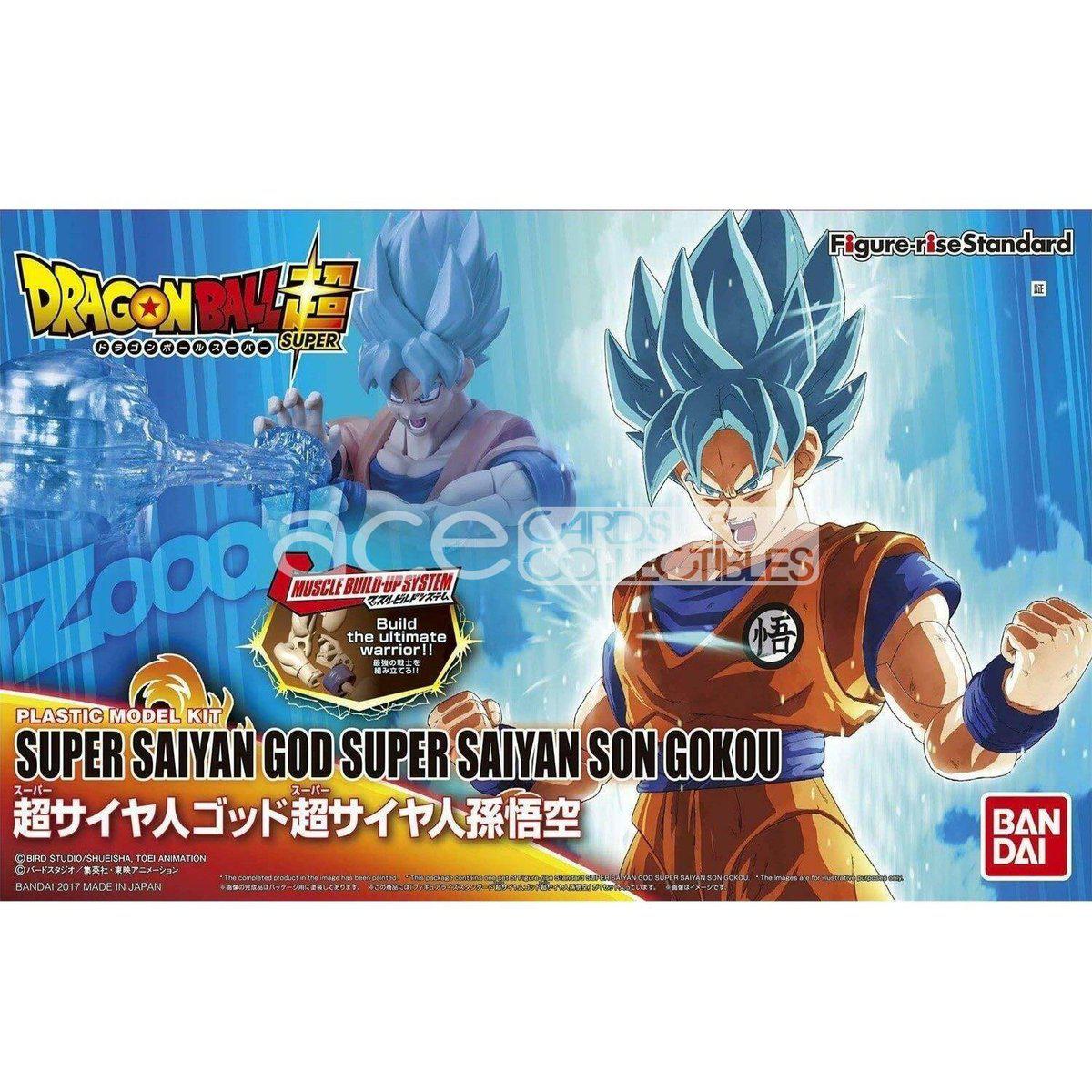 Dragon Ball Figure-rise Standard Super Saiyan God Son Goku-Bandai-Ace Cards & Collectibles