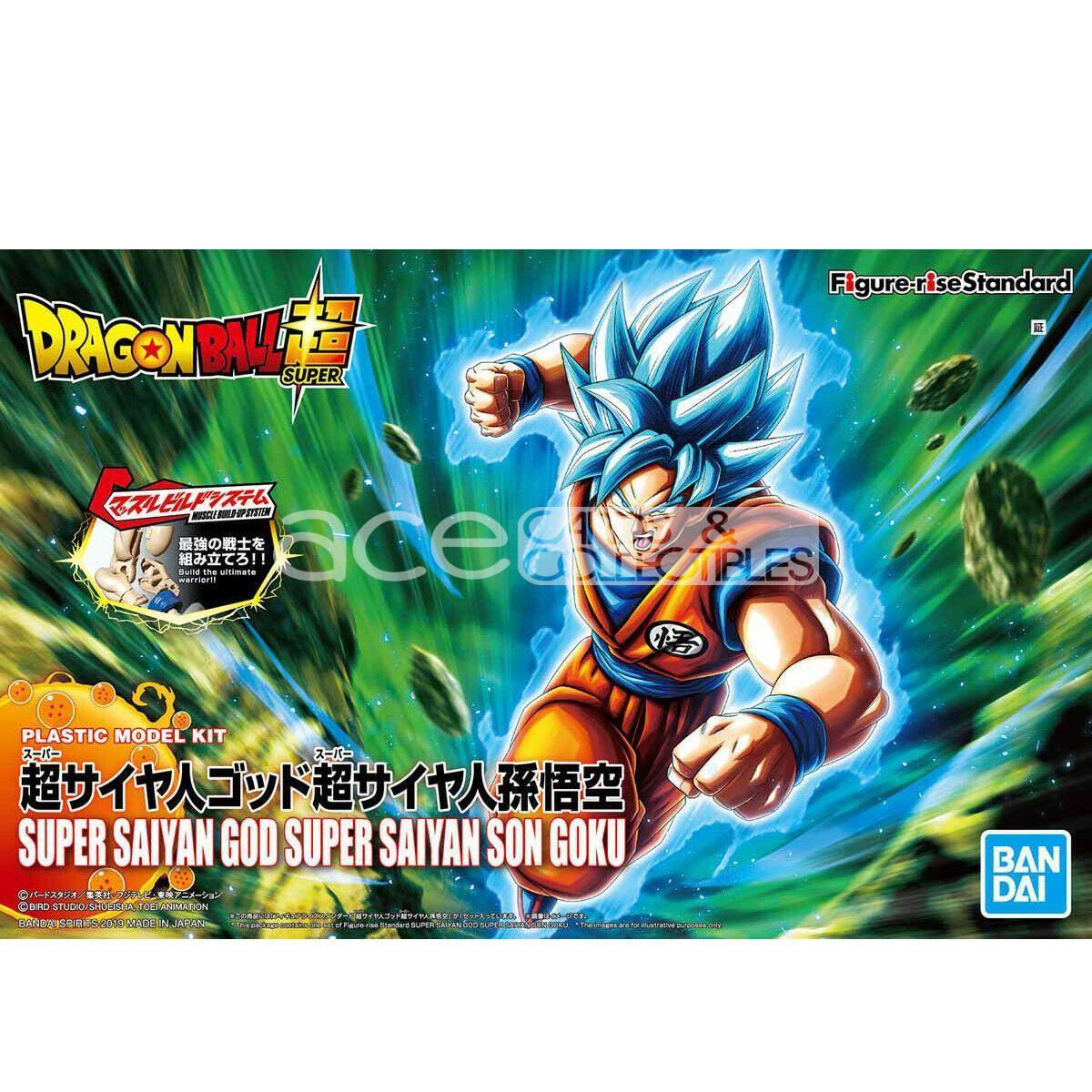 Dragon Ball Figure-rise Standard Super Saiyan God Super Saiyan Son Goku-Bandai-Ace Cards &amp; Collectibles