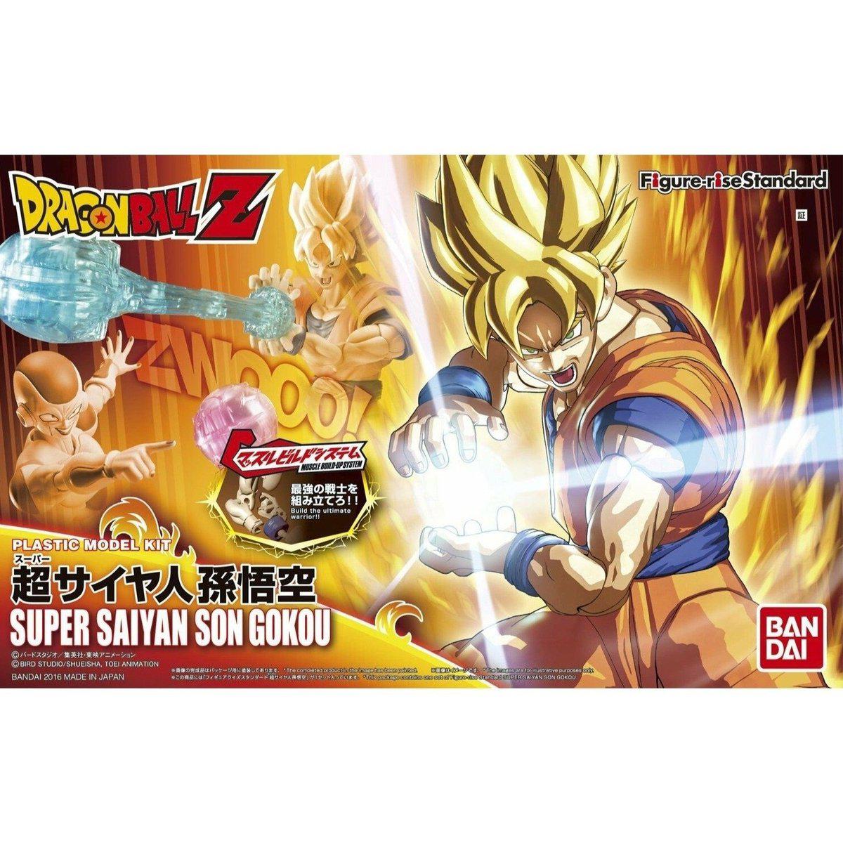Dragon Ball Figure-rise Standard Super Saiyan Son Goku-Bandai-Ace Cards & Collectibles