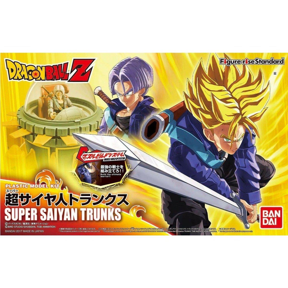 Dragon Ball Figure-rise Standard Super Saiyan Trunks-Bandai-Ace Cards &amp; Collectibles