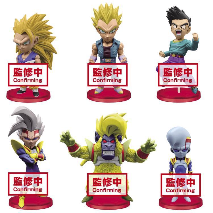 Dragon Ball GT World Collectable Figure Vol. 3-Complete Set of 6-Bandai-Ace Cards &amp; Collectibles