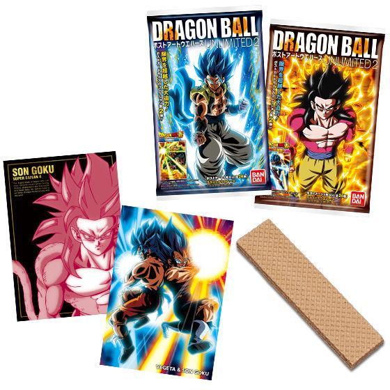 Dragon Ball Post Art Wafer Unlimited 2-Single Pack (Random)-Bandai-Ace Cards & Collectibles