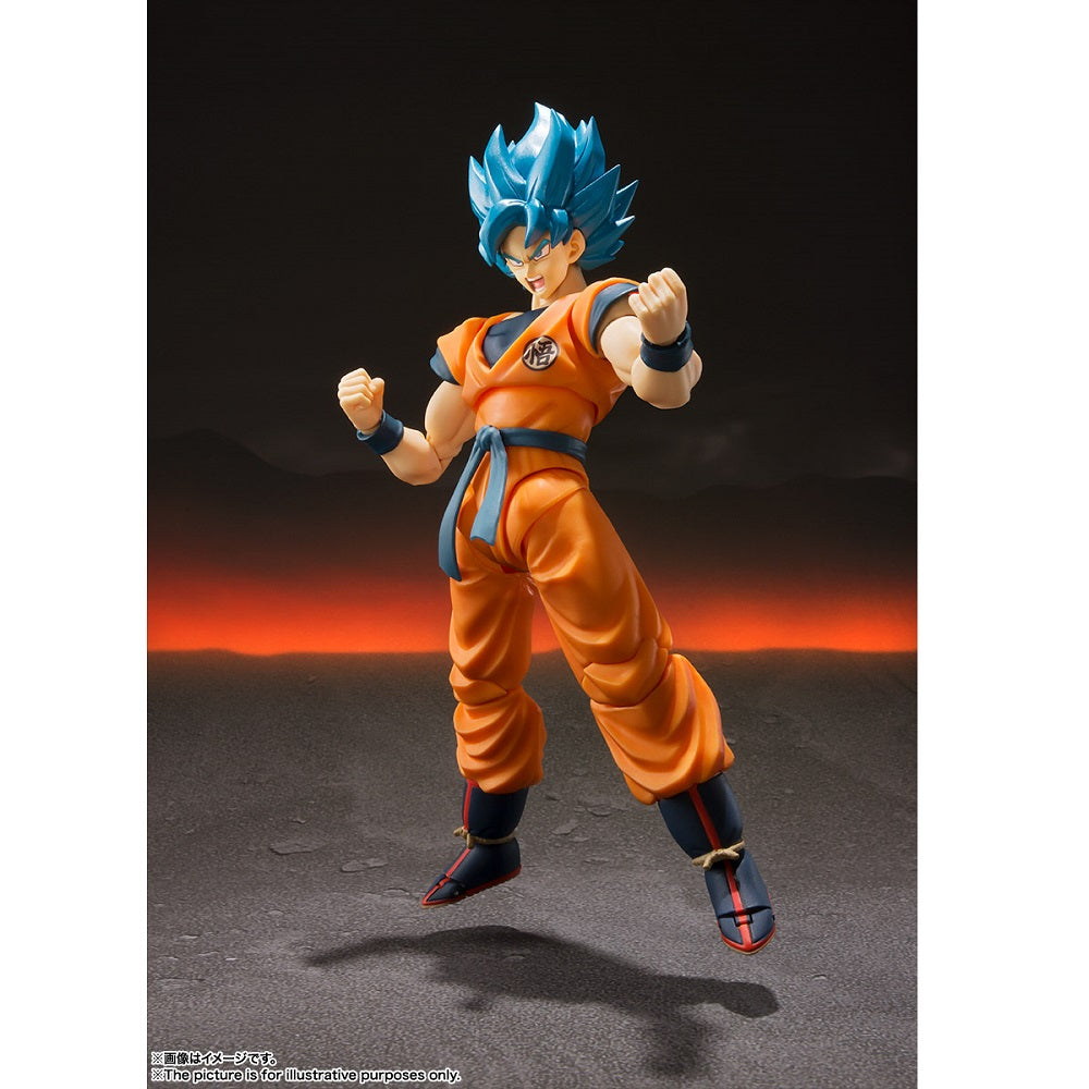 Dragon Ball S.H.Figuarts Super Saiyan God Super Saiyan "Son Goku"-Bandai-Ace Cards & Collectibles