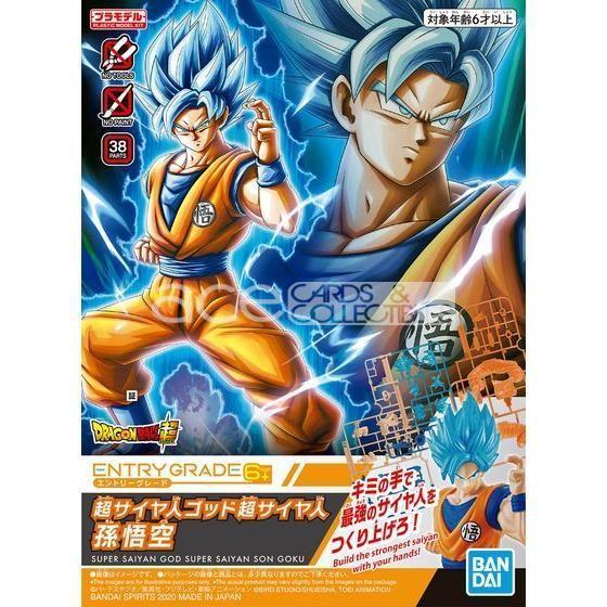 Dragon Ball Super Entry Grade Super Saiyan God Son Goku-Bandai-Ace Cards &amp; Collectibles