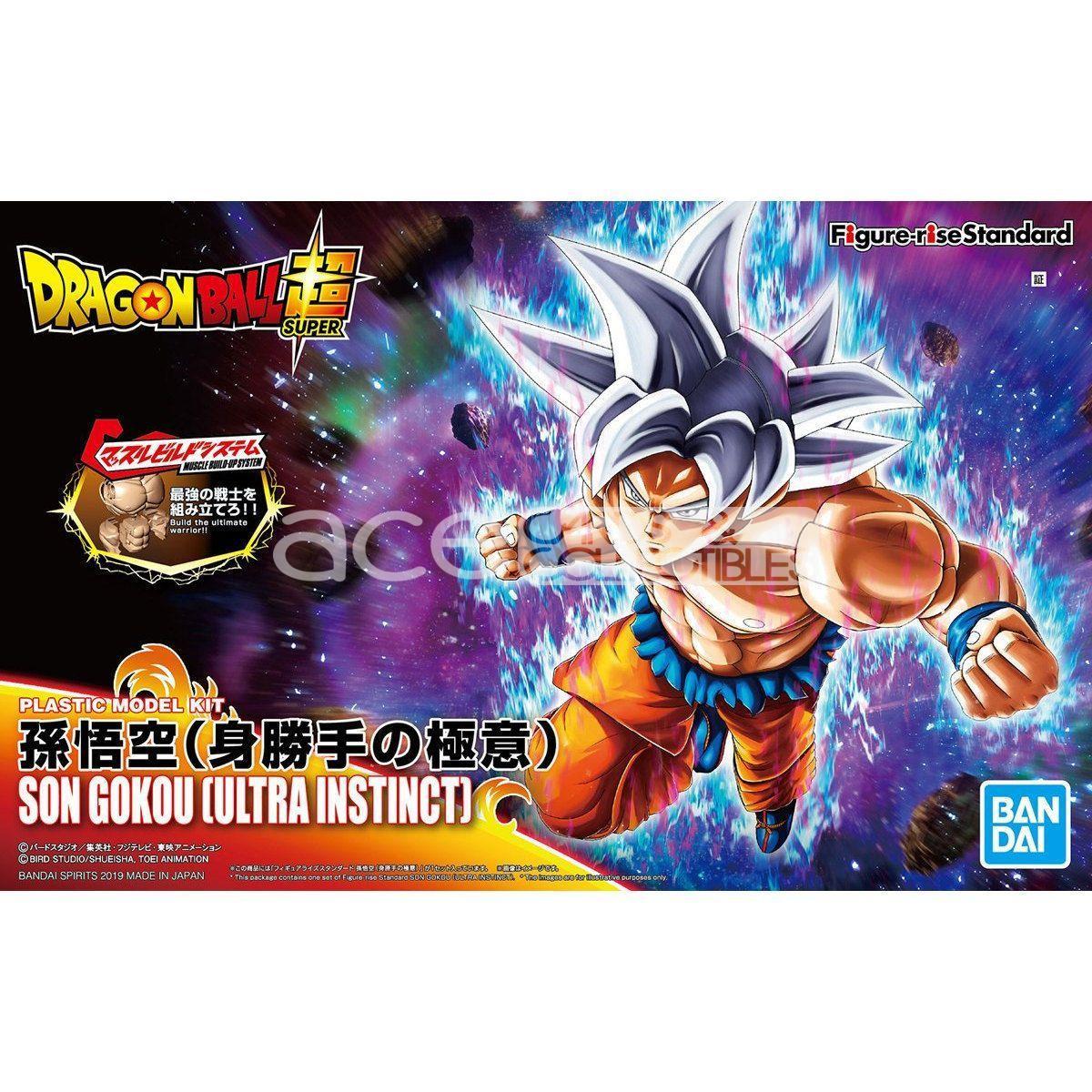 Dragon Ball Super Figure-rise Standard Son Goku (Ultra Instinct)-Bandai-Ace Cards &amp; Collectibles