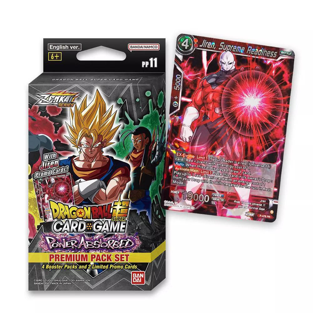 dragonball power absorbed booster box Dragon Ball Super Zenkai Series Collector Infinity Flux but it is also a powerful card that will dominate the game Dragon Ball Super TCG: Power