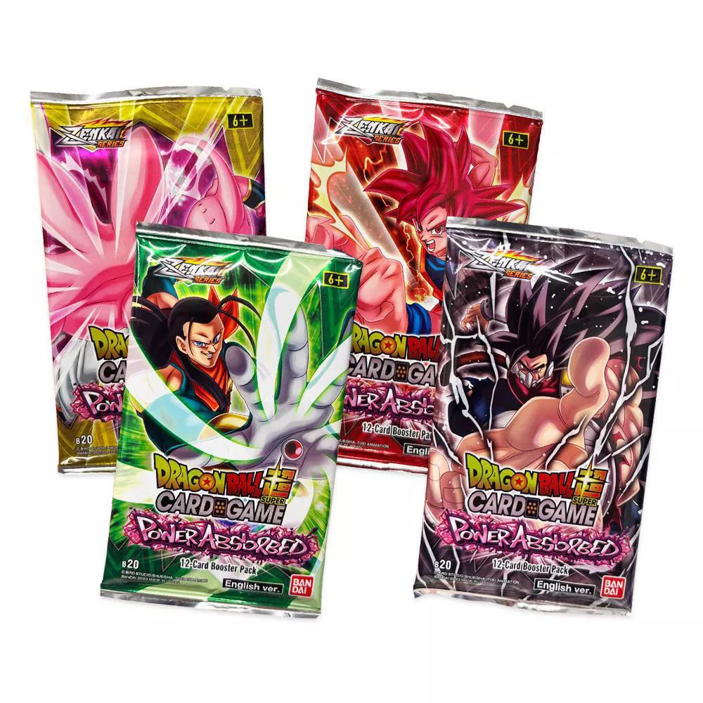 dragon ball power absorbed booster box Super Card Game - - Premium Pack Set expanding the variety of play and making the Zenkai series even more fun Dragon Ball Super: Masters Power