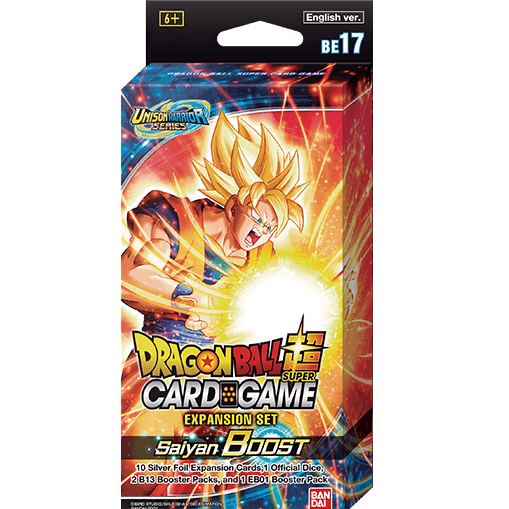 Dragon Ball Super TCG: Saiyan Boost [DBS-BE17]-Bandai-Ace Cards &amp; Collectibles