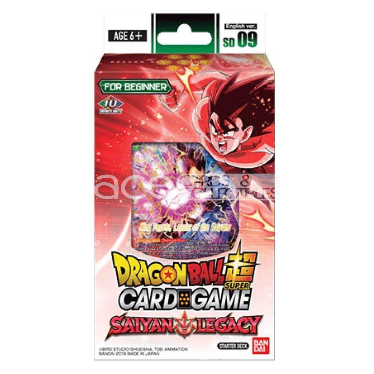 Dragon Ball Super TCG: Saiyan Legacy [DBS-SD09]-Bandai-Ace Cards &amp; Collectibles