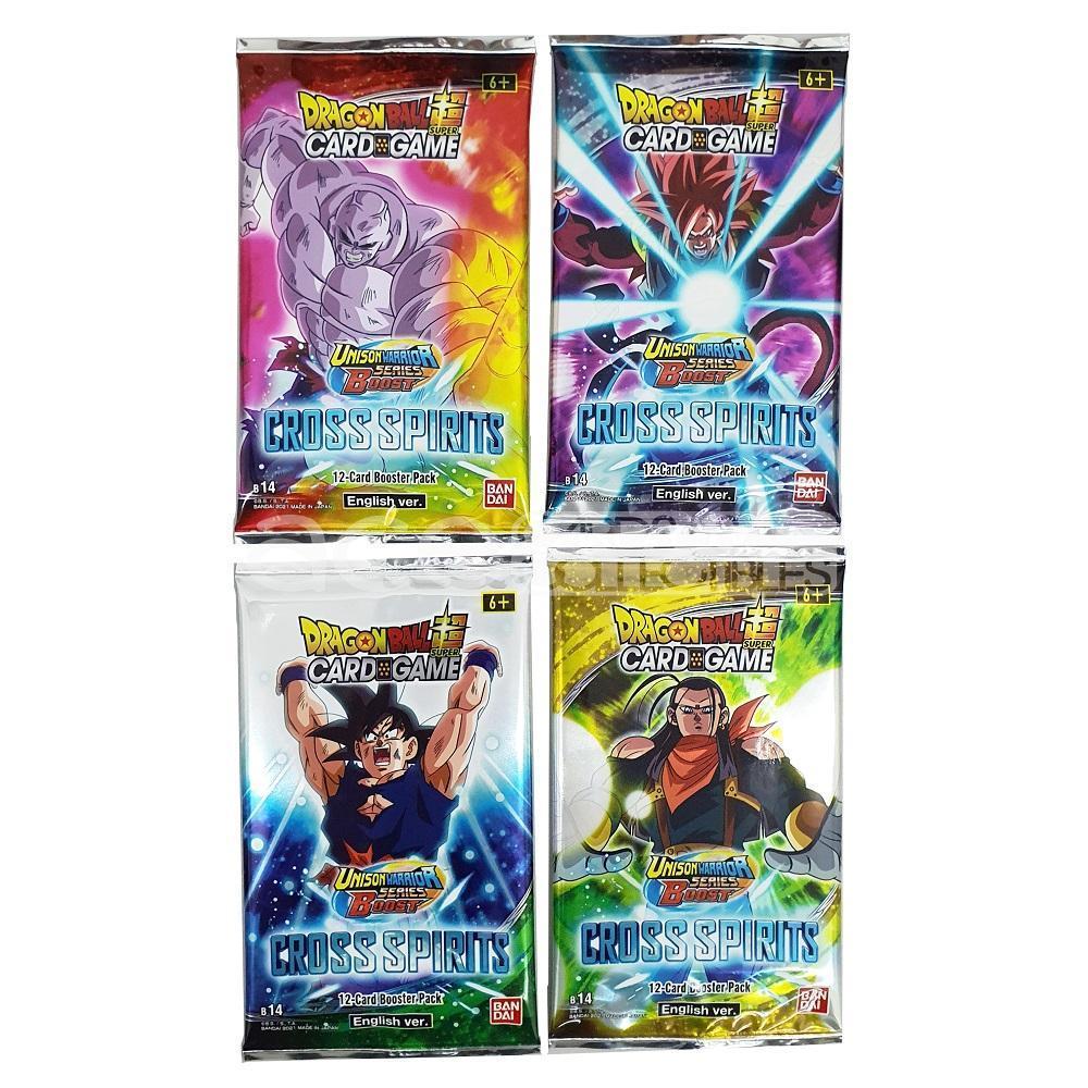 Dragon Ball Super TCG: Unison Warrior Series -BOOST- Cross Spirits [DBS-B14]-Single Pack-Random-Bandai-Ace Cards & Collectibles