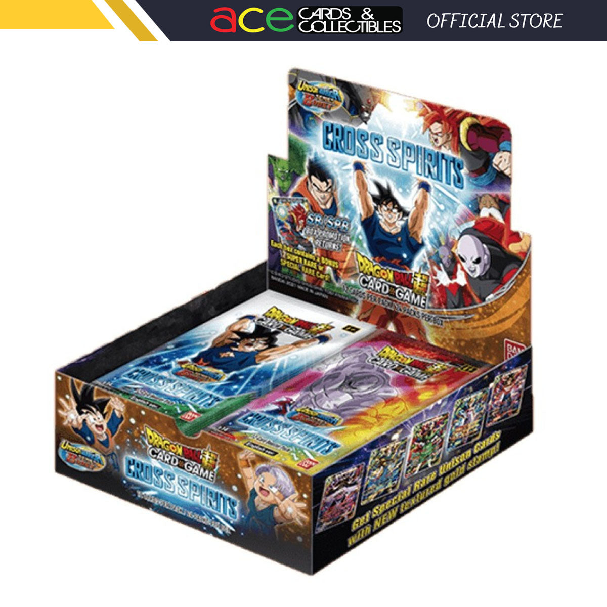 Dragon Ball Super TCG: Unison Warrior Series -BOOST- Cross Spirits [DBS-B14]-Single Pack-Random-Bandai-Ace Cards &amp; Collectibles