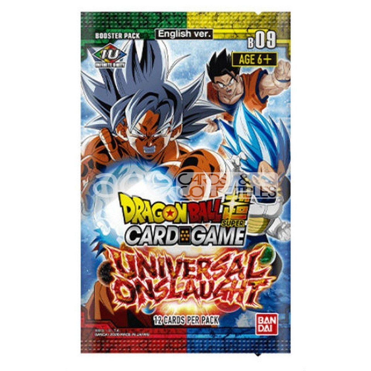 Dragon Ball Super Draft Box 05 Divine Multiverse Booster Pack (12 Cards) 