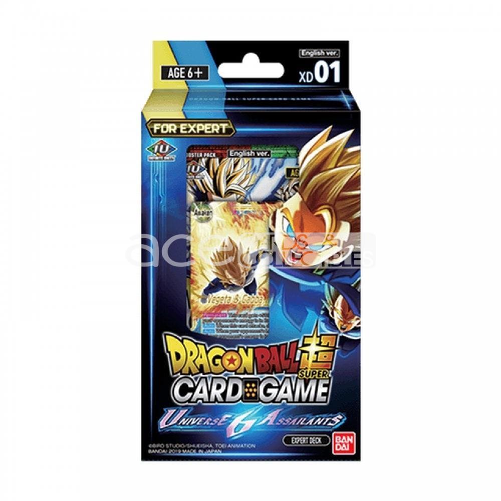 Dragon Ball Super TCG: Universe 6 Assailants [DBS-XD01]-Bandai-Ace Cards &amp; Collectibles