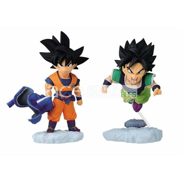 Dragon Ball Super World Collectable Diorama "Vol. 4 (A & B - Goku & Broly)"-Bandai-Ace Cards & Collectibles