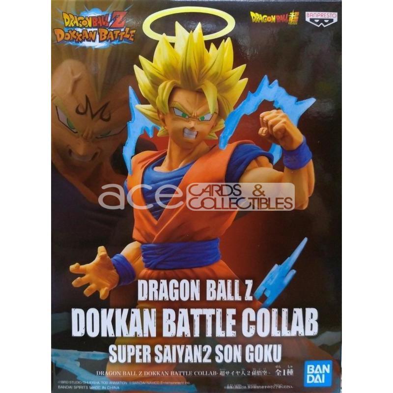 Dragon Ball Z Dokkan Battle Collab &quot;Super Saiyan 2 Son Goku&quot;-Bandai-Ace Cards &amp; Collectibles