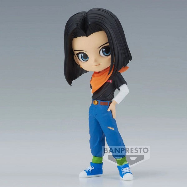 Dragon Ball Z Q Posket &quot;Android 17&quot; (Ver. A)-Bandai-Ace Cards &amp; Collectibles