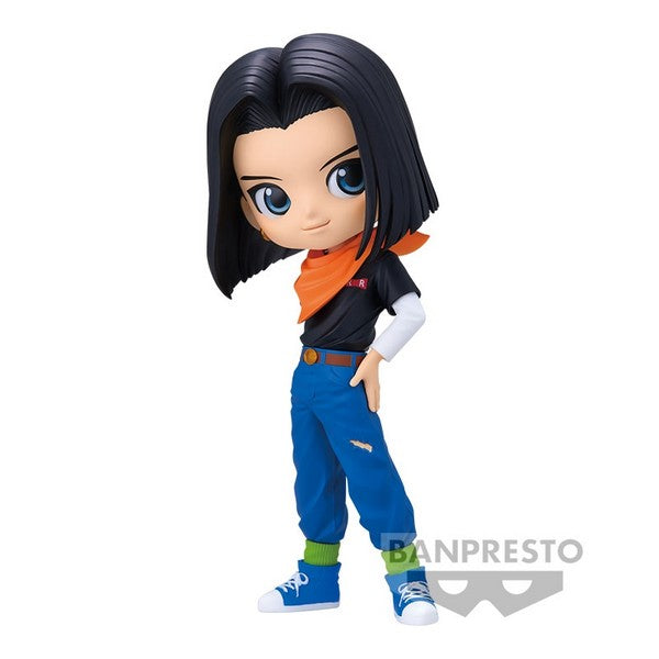 Dragon Ball Z Q Posket &quot;Android 17&quot; (Ver. A)-Bandai-Ace Cards &amp; Collectibles