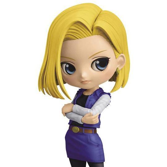 Dragon Ball Z Q Posket &quot;Android 18&quot; (Ver. A)-Bandai-Ace Cards &amp; Collectibles