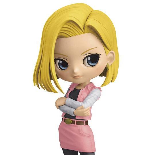 Dragon Ball Z Q Posket &quot;Android 18&quot; (Ver. B)-Bandai-Ace Cards &amp; Collectibles