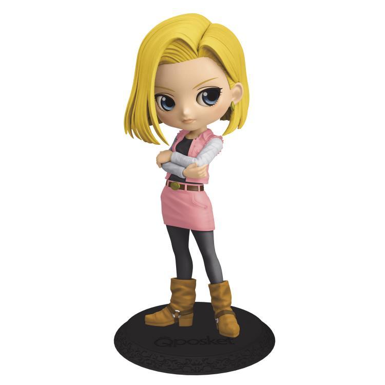 Dragon Ball Z Q Posket &quot;Android 18&quot; (Ver. B)-Bandai-Ace Cards &amp; Collectibles