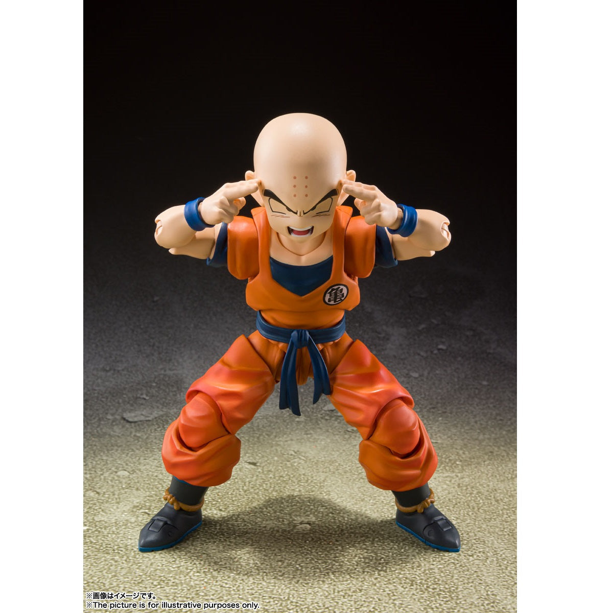Dragon Ball Z S.H.Figuarts "Krillin" Earth's Strongest Man-Bandai-Ace Cards & Collectibles