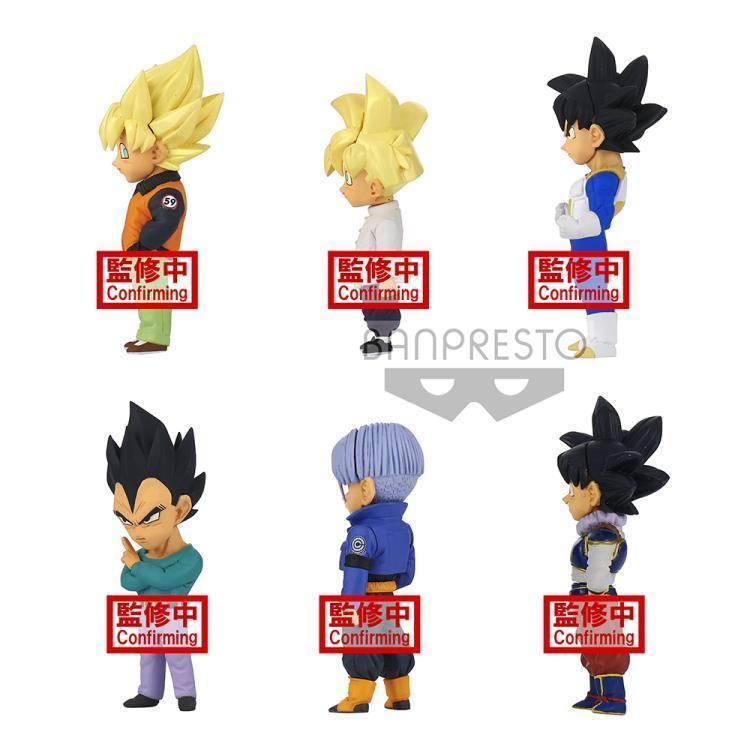 Dragon Ball Z World Collectable Figure -Extra Costume- Vol. 1-Complete Set of 6-Bandai-Ace Cards & Collectibles