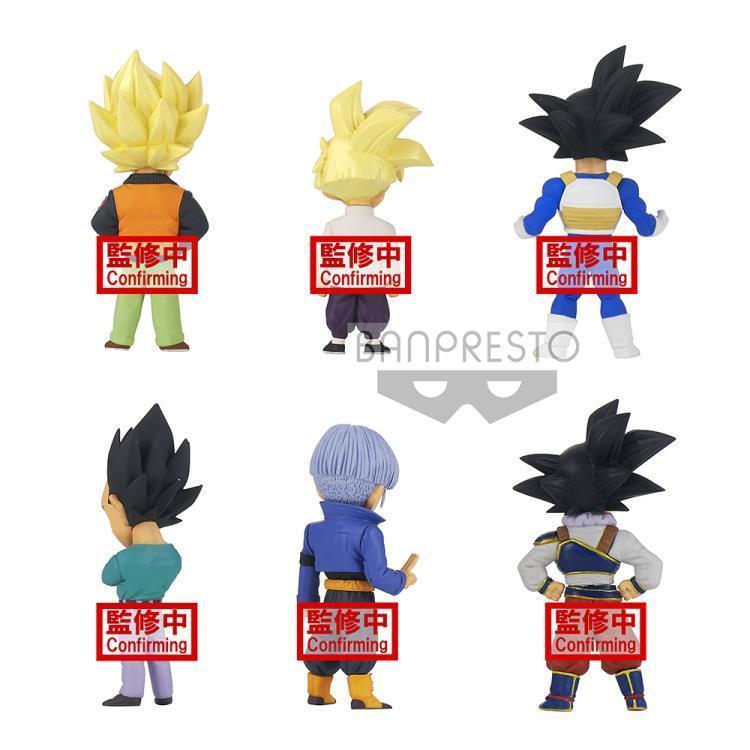 Dragon Ball Z World Collectable Figure -Extra Costume- Vol. 1-Complete Set of 6-Bandai-Ace Cards &amp; Collectibles