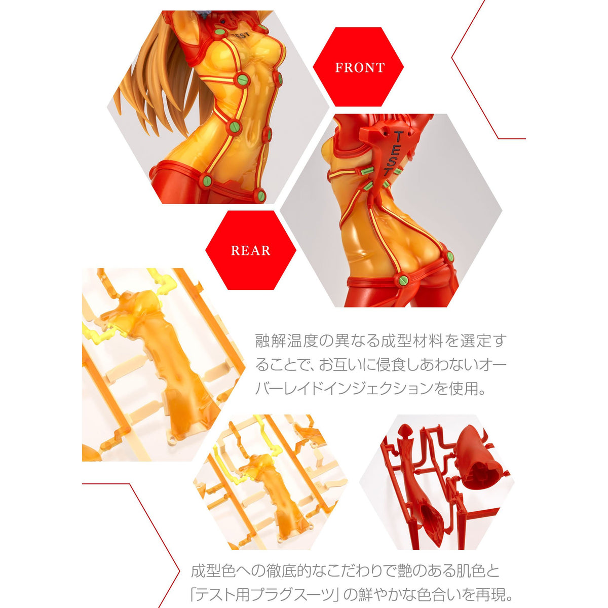 Evangelion Figure-rise LABO Shikinami Asuka Langley-Bandai-Ace Cards &amp; Collectibles