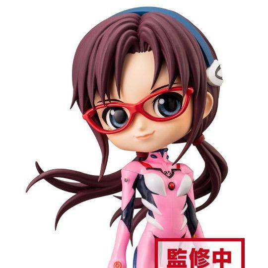 Evangelion Movie Q Posket "Mari Makinami Illustrious" -Plugsuit Style- (Ver. B)-Bandai-Ace Cards & Collectibles