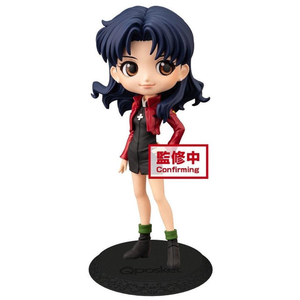 Evangelion Movie Q Posket "Misato Katsuragi" (Ver. A)-Bandai-Ace Cards & Collectibles