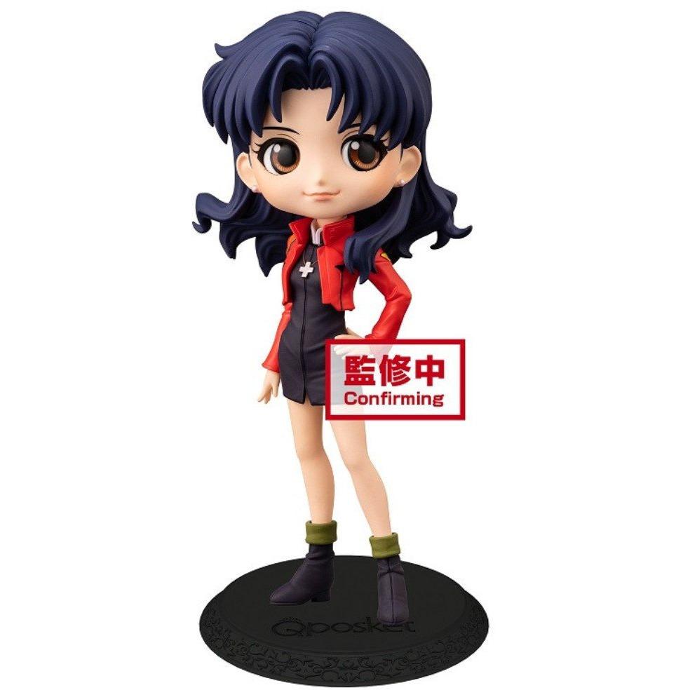 Evangelion Movie Q Posket "Misato Katsuragi" (Ver. B)-Bandai-Ace Cards & Collectibles