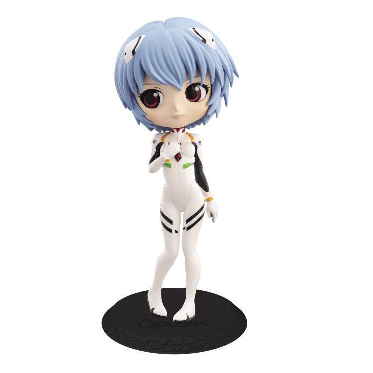 Evangelion Movie Q Posket "Rei Ayanami" Plugsuit Style (Ver. A)-Bandai-Ace Cards & Collectibles