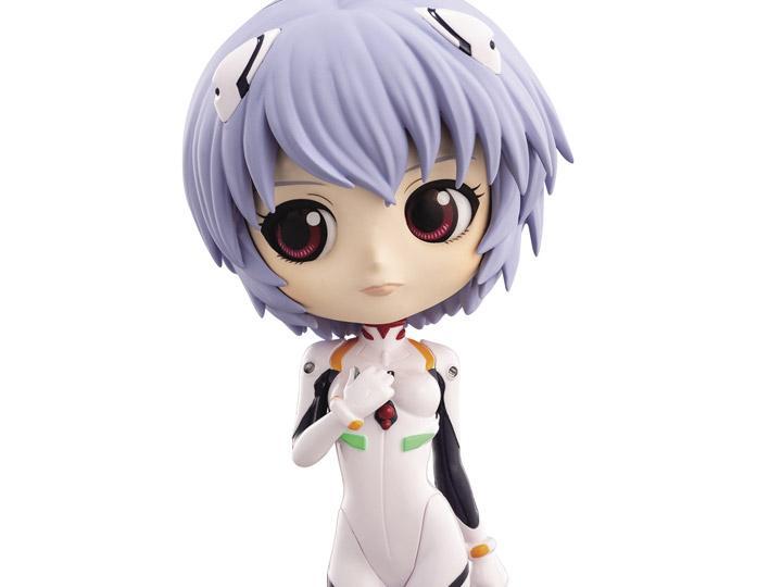 Evangelion Movie Q Posket "Rei Ayanami" Plugsuit Style (Ver. B)-Bandai-Ace Cards & Collectibles