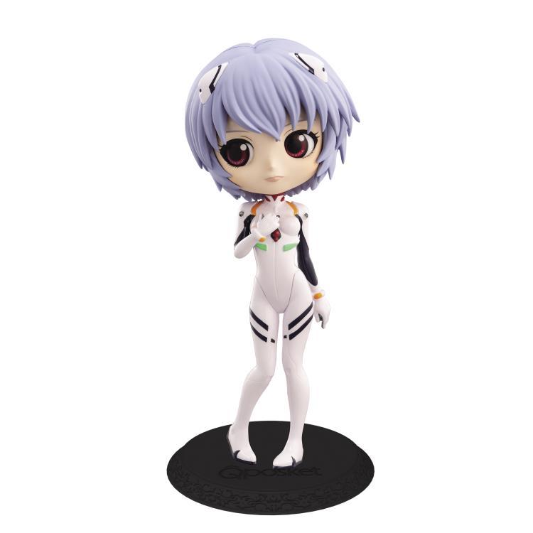 Evangelion Movie Q Posket "Rei Ayanami" Plugsuit Style (Ver. B)-Bandai-Ace Cards & Collectibles
