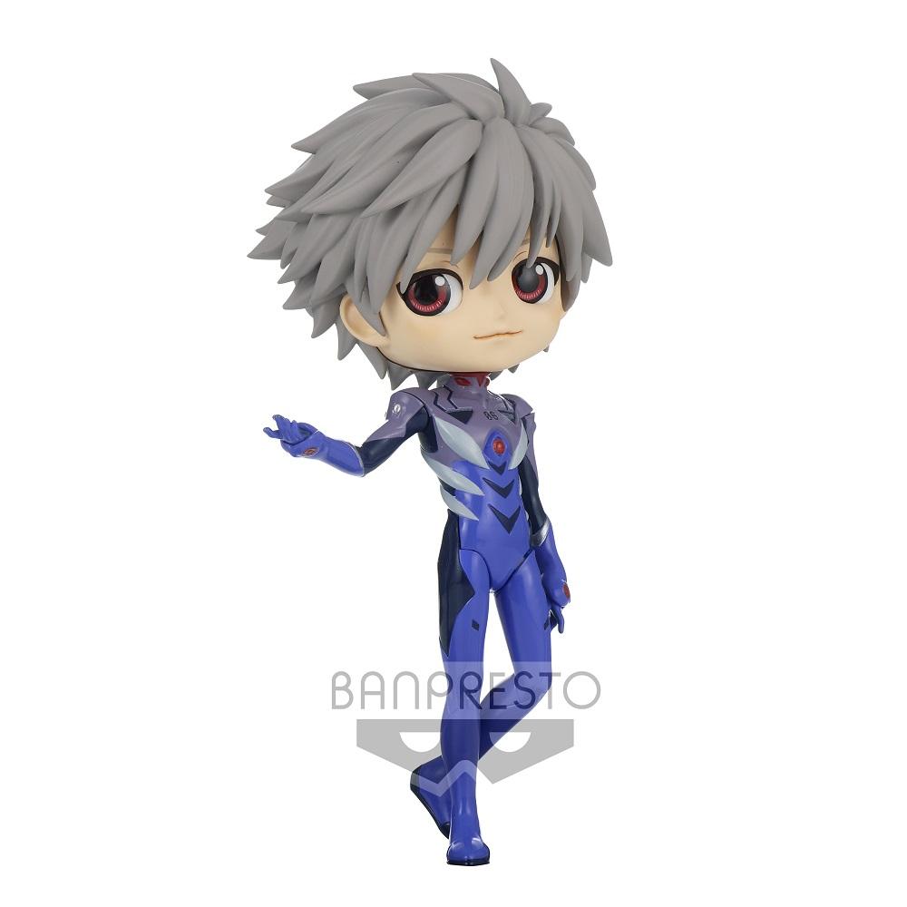 Evangelion: New Theatrical Edition Q Posket "Kaworu Nagisa" -Plugsuit- (Ver. B)-Bandai-Ace Cards & Collectibles