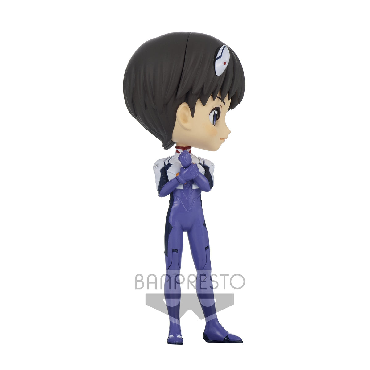 Evangelion: New Theatrical Edition Q Posket -Plugsuit Style- &quot;Shinji Ikari&quot; (Ver. B)-Bandai-Ace Cards &amp; Collectibles